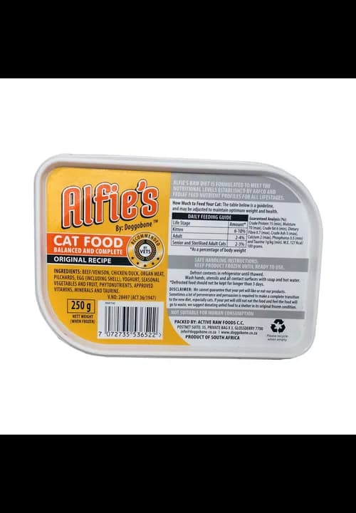 Alfies Original 250g