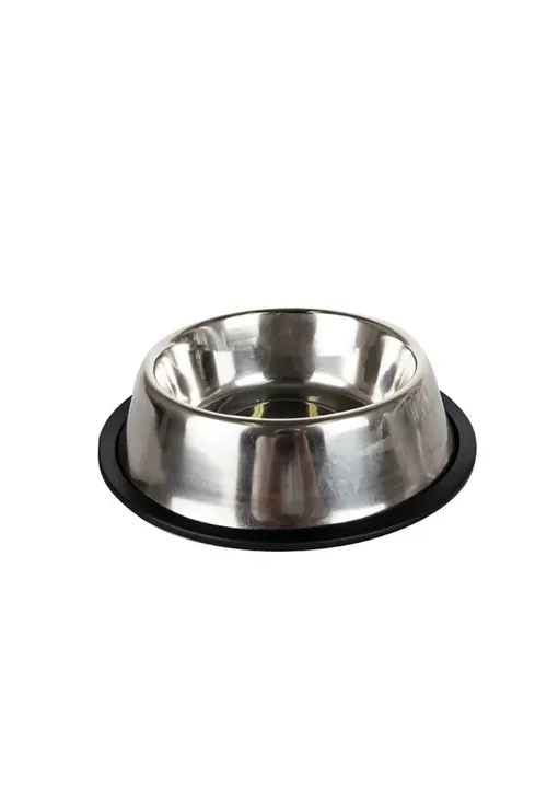EF Stainless Steel Bowl With Rubber Base 18cm