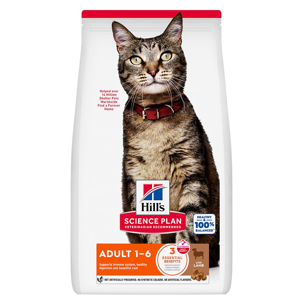 Hills Cat Adult Lamb 3Kg