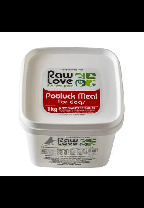 Raw Love For Dogs - Potluck 1kg