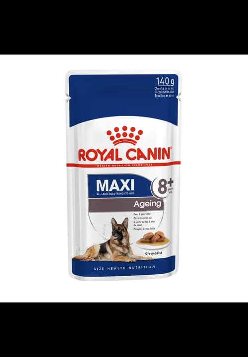 Royal Canin Maxi Ageing Chunks In Gravy 140g