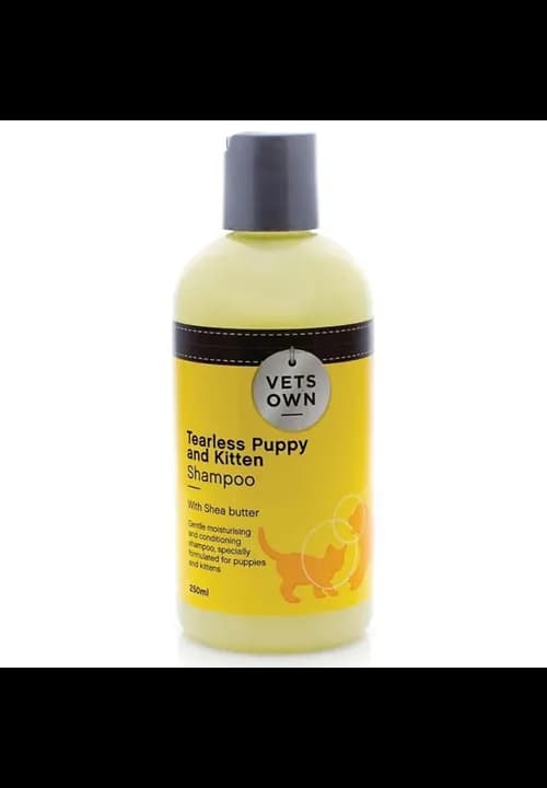 Vets Own Tearless Puppy & Kitten Shampoo 250ml